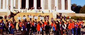 awareness sex trafficking rally