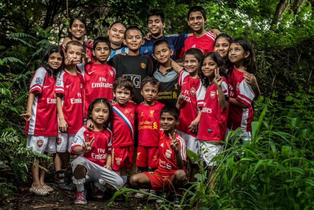 Sparsh-Children-in-Soccer-Jerseys