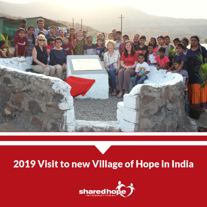 2019 Visit to new Village of Hope in India