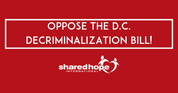 Oppose the DC Decriminalization Bill