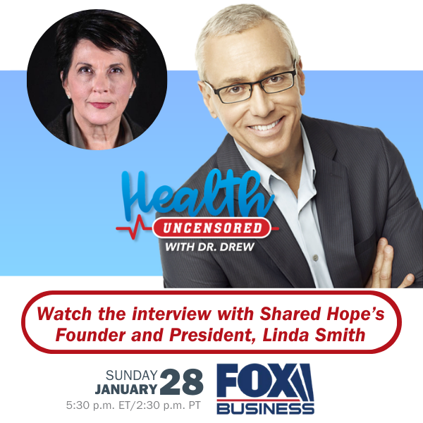 Shared Hope's Founder and President appears as guest on new Dr. Drew show on Fox Business channel